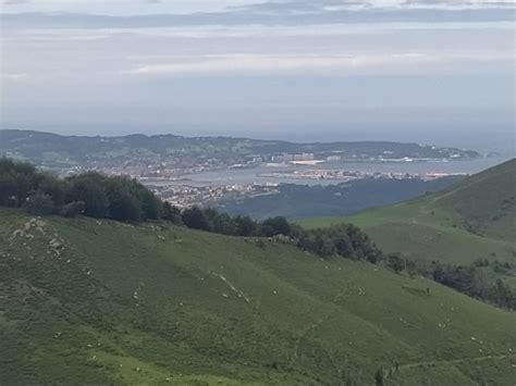 Vue sur Hendaye et Fontarabie MENDITALDE Randonnée Flickr