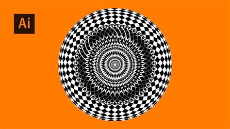 Illustrator Tutorial - Create Optical Illusion in Illustrator ...