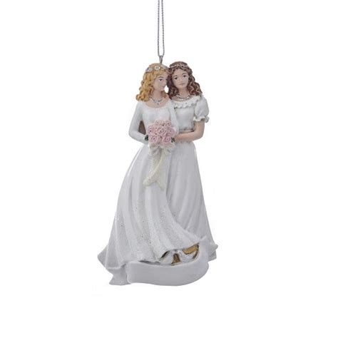 Same Sex Marriage Personalized Wedding Ornaments Canada RetroFestive A