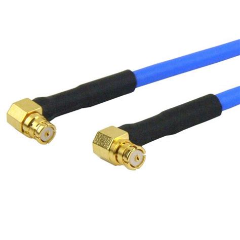 Ra Smp Female To Ra Smp Female Cable Fm F086 Coax In 12 Inch