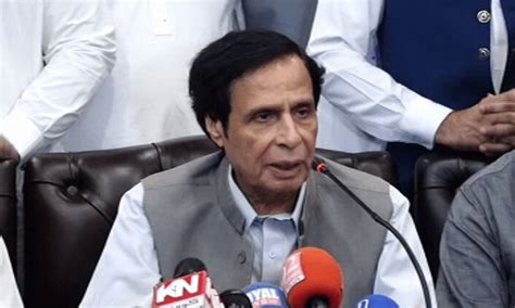 Punjab To Move Sc Against Denial Of Wheat Supply Cm Parvez Elahi