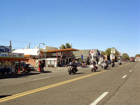 Pillion Papers: Route 66 in Seligman, Arizona