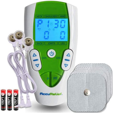 AccuRelief Dual Channel TENS Therapy Electrotherapy Pain Relief System - Walmart.com - Walmart.com