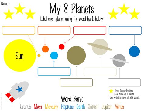 Papercharm Free St Grade Planet Printables