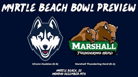 2022 Myrtle Beach Bowl Breakdown Marshall Thundering Herd 8 4 Vs