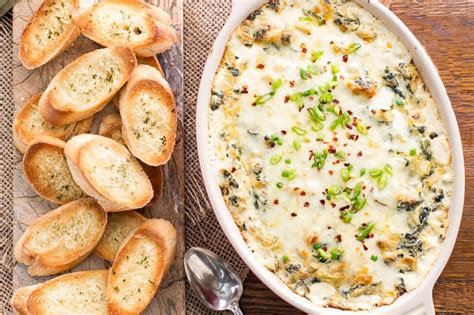 Hot Spinach And Artichoke Dip Saving Room For Dessert