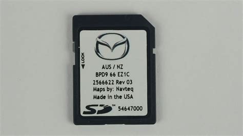 New Genuine Mazda Satellite Navigation Map Nav Sd Card Mazda Cx Cx