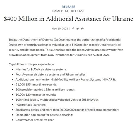 Oryx On Twitter Rt Osinttechnical New Us Aid Package For Ukraine