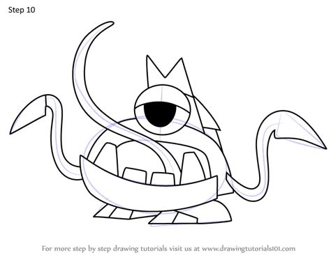 How To Draw Turg From Mixels Mixels Step By Step