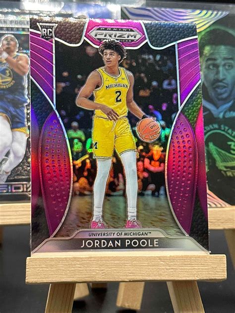 At Auction Jordan Poole 2019 Panini Prizm Draft Picks Rc 2022