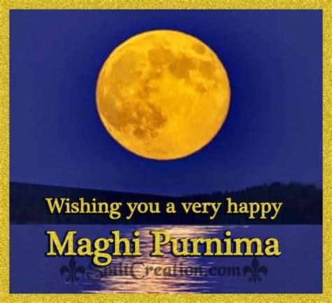 Wishing You A Very Happy Maghi Purnima SmitCreation