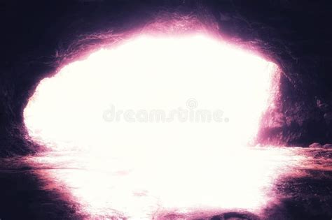 Abstract Light Tunnel Background Stock Illustration - Illustration of ...