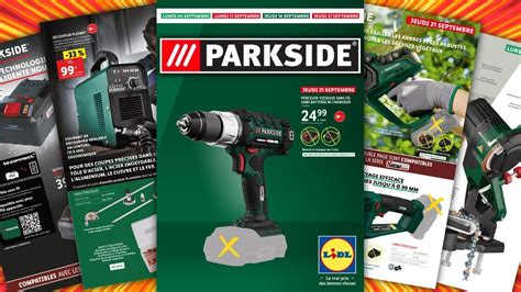 Catalogue Lidl Du Au Septembre Arrivage Bricolage Parkside