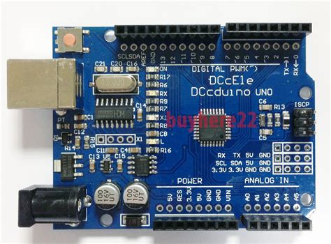 Uno Atmega328 Aarduino Uno R3 Rev3 Smd Atmega328p Compatible Board