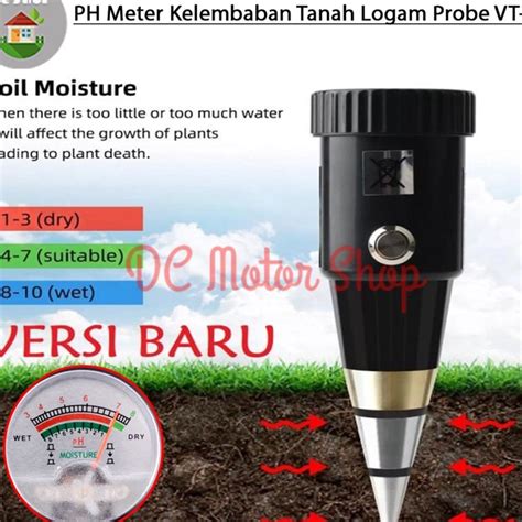 Jual Original Alat Ukur Kelembaban Tanah Soil Moisture Ph Meter Tester