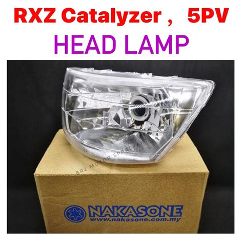 Yamaha 5PV Catalyzer RXZ Catalyzer RXZ Catal New Front Head Lamp Unit