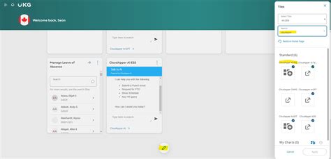 How To Add Embedded Content Custom Tiles In Kronosukg Pro Wfm