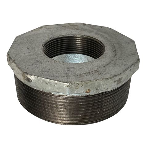 4 X 2 Npt Galvanized Reducing Bushing Prm Fittings