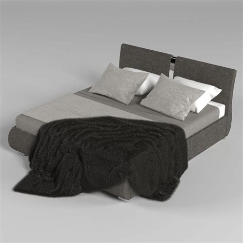 Bed 002 3d Model 59 Fbx Obj Max Free3d