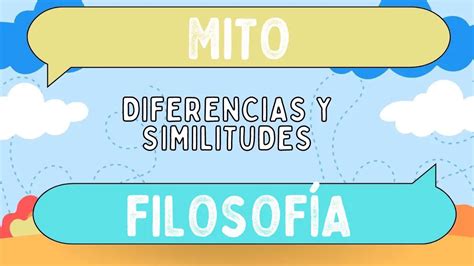 Diferencias entre mito y filosofía