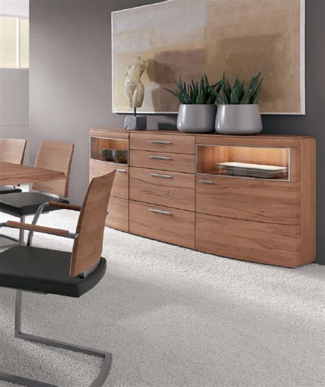 High Sideboard Trento Hartmann M Belwerke Gmbh Contemporary Oak