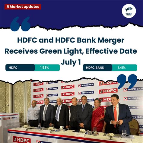 Hdfc And Hdfc Bank Merger Receives Green Light Effective Date July 1