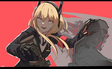 M4 Sopmod Ii Girls Frontline Drawn By Gar32 Danbooru