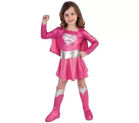 Pink Supergirl Toddlerchild Costume Small