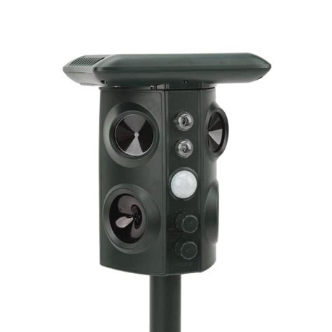 VGEBY Répulsif Souris Solaire à Ultrasons IP55 Jardin Extérieur