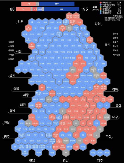 22대 총선 주관적 판세분석민179 국88 조13 개3 경합15 0328 정치시사 에펨코리아