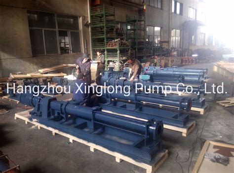 Mono Screw Sewage Pumps Rotor Progressive Cavity Pump PCP G Type