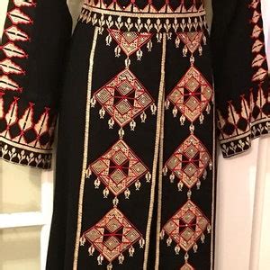 Piece Black Dress Abaya Kaftan Thobe And Matching Belt With