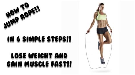 How To Jump Rope In 6 Extremely Simple Steps Lose Weight And Gain