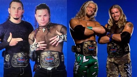 Hardy Boyz At 2 Edge And Christian 4th Wwe List Their 50 Greatest