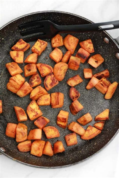 Pan Fried Sweet Potatoes Recipe Recipe Vibes