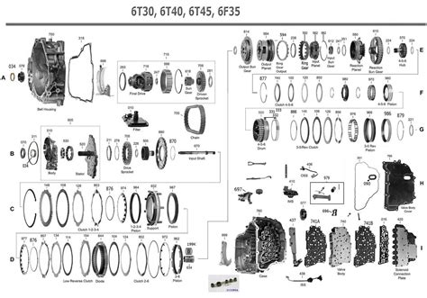 T E Transmission Parts Repair Guidelines Problems Manuals