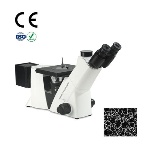 Metallographic Microscope With Plan Achromatic Metallurgical Objective