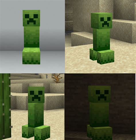 I Made A New Texture For The Creeper Im New To Pixel Art So Some