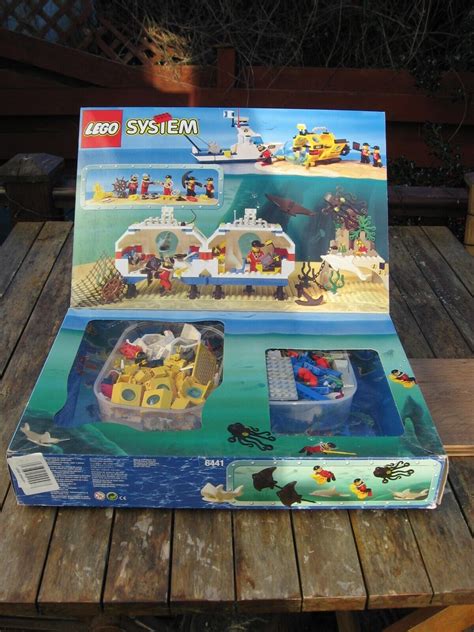 Vintage Lego Deep Reef Refuge Set Complete Boxed Set With