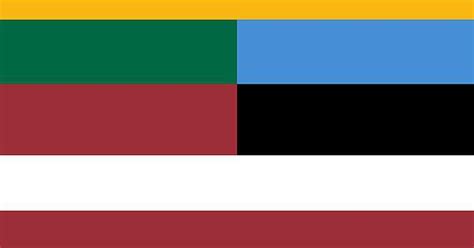 Flag for Baltic Union : vexillology