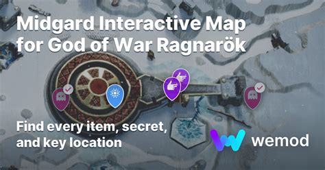 Midgard Map for God of War Ragnarök WeMod