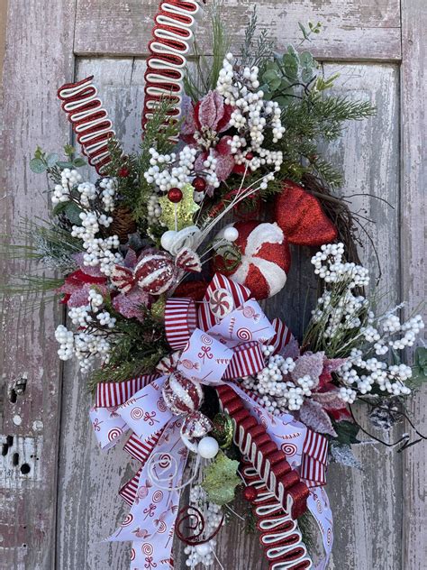 Peppermint Candy Wreath Supply List - Kelea's Florals