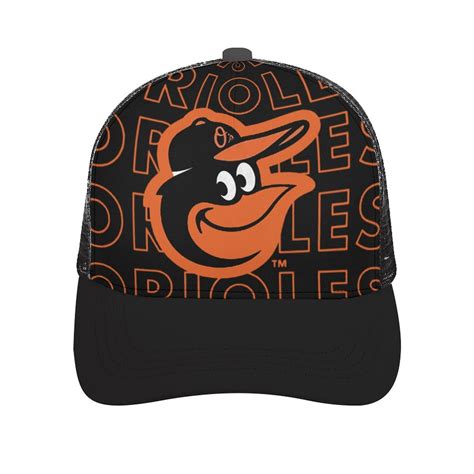 Baltimoreorioles Baseball Cap For Men And Women Adjustable Baseball Hat