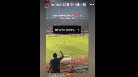 Thomas Doll Saksikan Laga Persija Vs Persib Dari Tribun Penonton