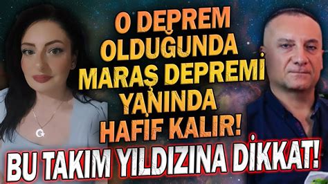 O DEPREM OLDUĞUNDA MARAŞ DEPREMİ YANINDA HAFİF KALIR BU TAKIM