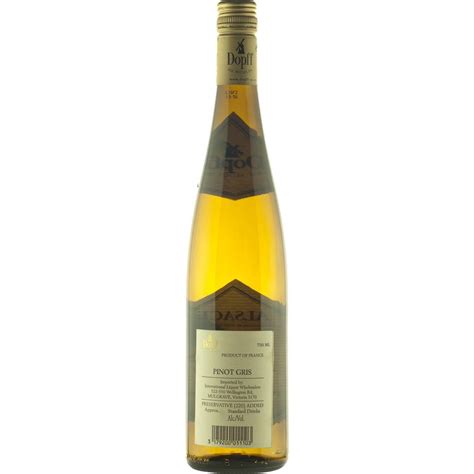 Dopff Au Moulin Pinot Gris Reserve 750ml Woolworths