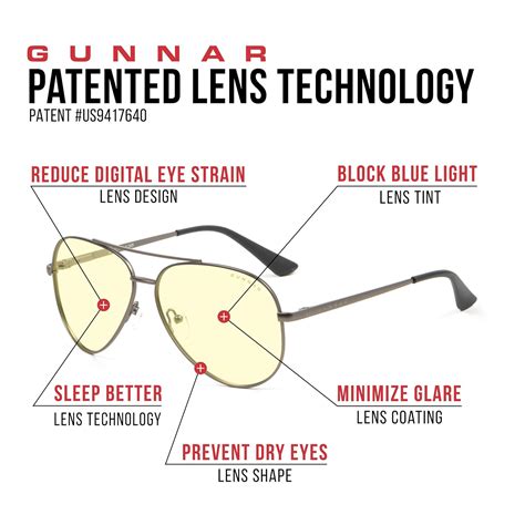 GUNNAR – Premium Gaming and Computer Glasses – Blocks 65% Blue Light