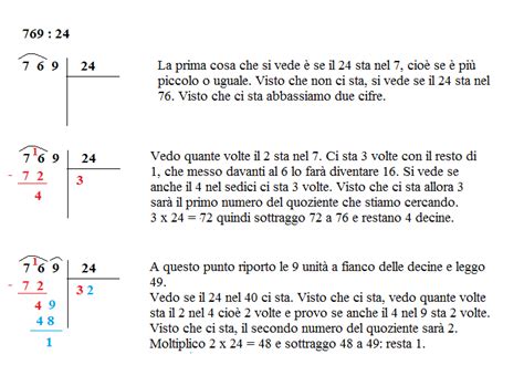 Divisione A Due Cifre Impariamo Insieme