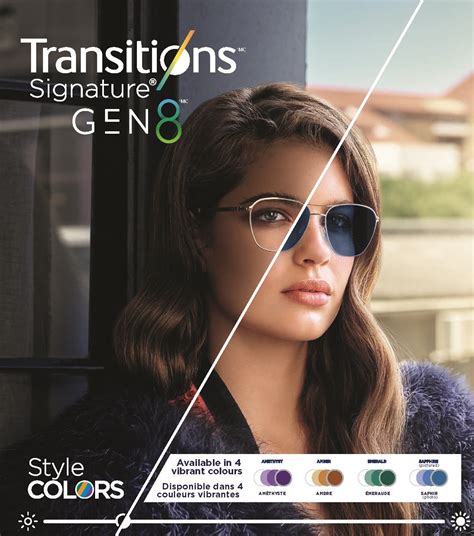 Essilor Canada Launches Transitions® Signature® GEN 8 in New Colours - OptikNow