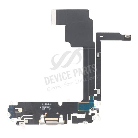 Charging Port Flex Cable for iPhone 15 Pro Max Natural Titanium Ori